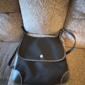 Authentic Dooney & Black Letter Cross Over Shoulder Bag